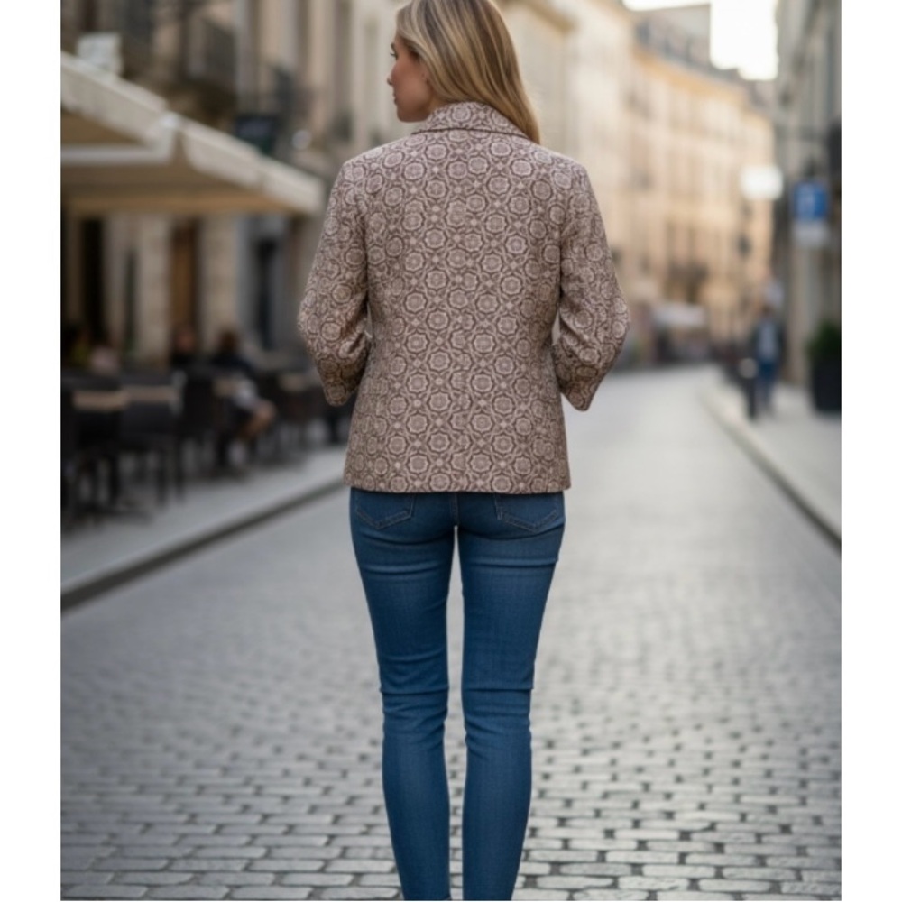 Worthington Jacquard Blazer Size 24W - Picture 3 of 8